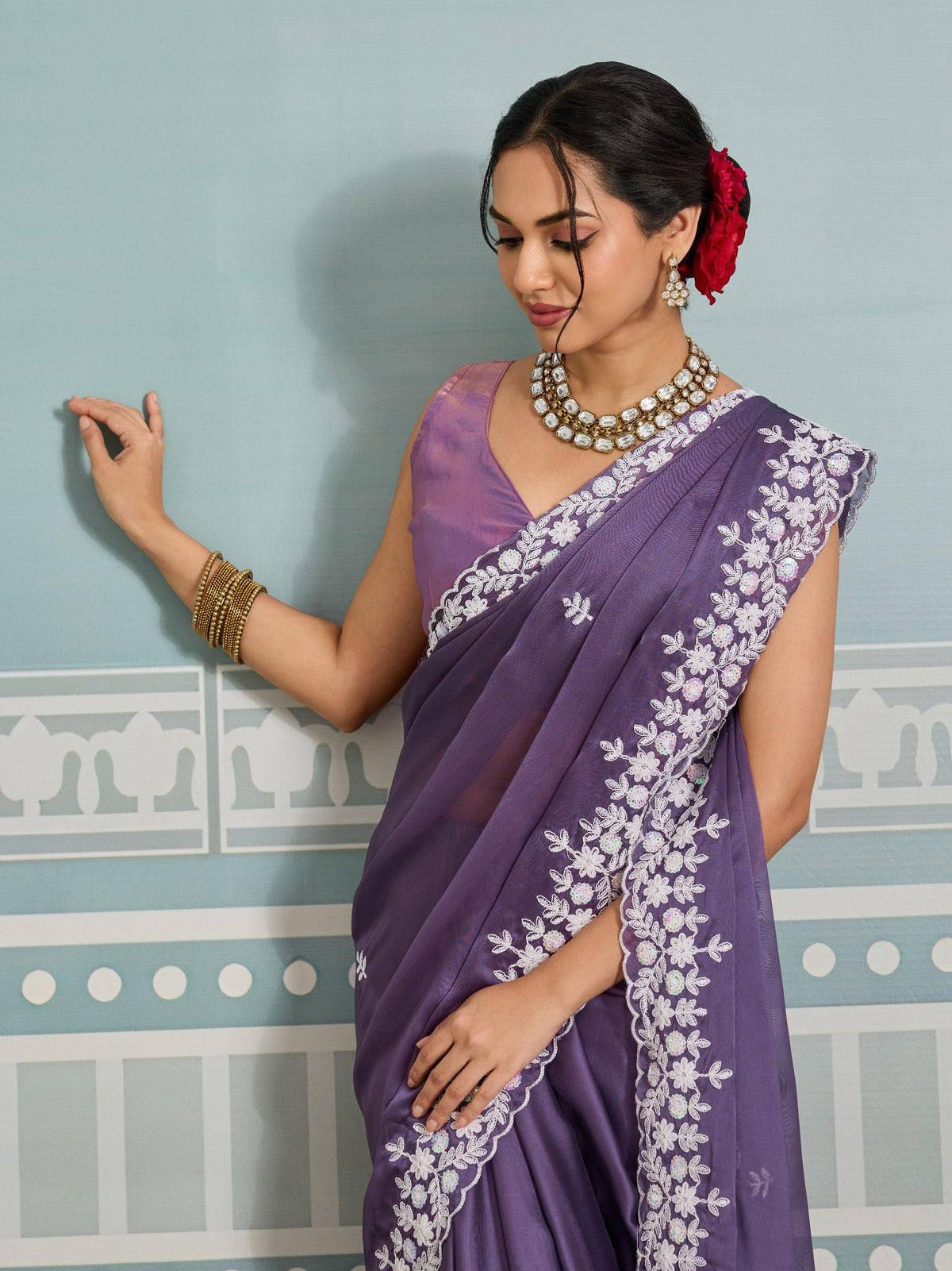 VL09- RANGOLI SILK DESIGNER SAREE