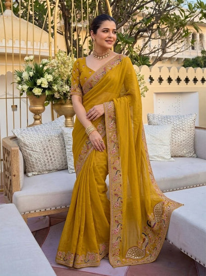 VL06-STAR GEORGETTE DESIGNER SAREE