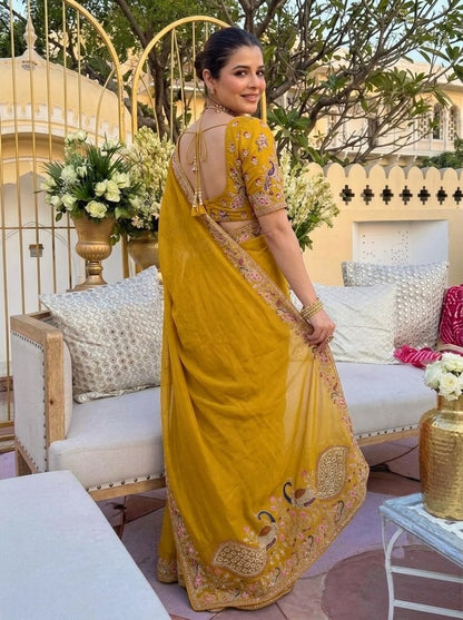 VL06-STAR GEORGETTE DESIGNER SAREE