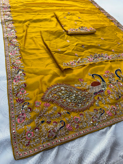 VL06-STAR GEORGETTE DESIGNER SAREE