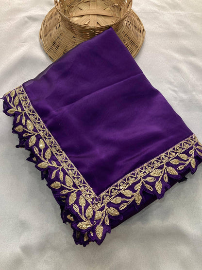 DAILY WEAR-RANGOLI SILK BORDER WITH BLOUSE WORK SAREE