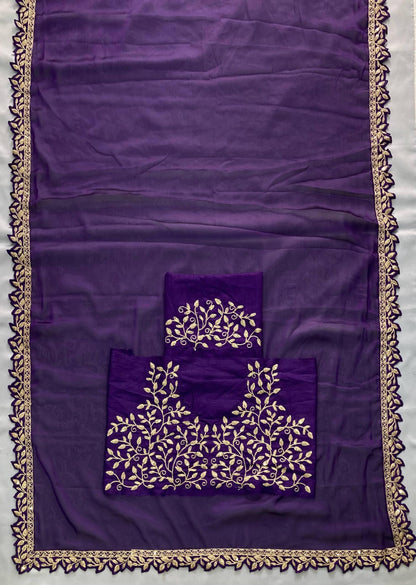 DAILY WEAR-RANGOLI SILK BORDER WITH BLOUSE WORK SAREE