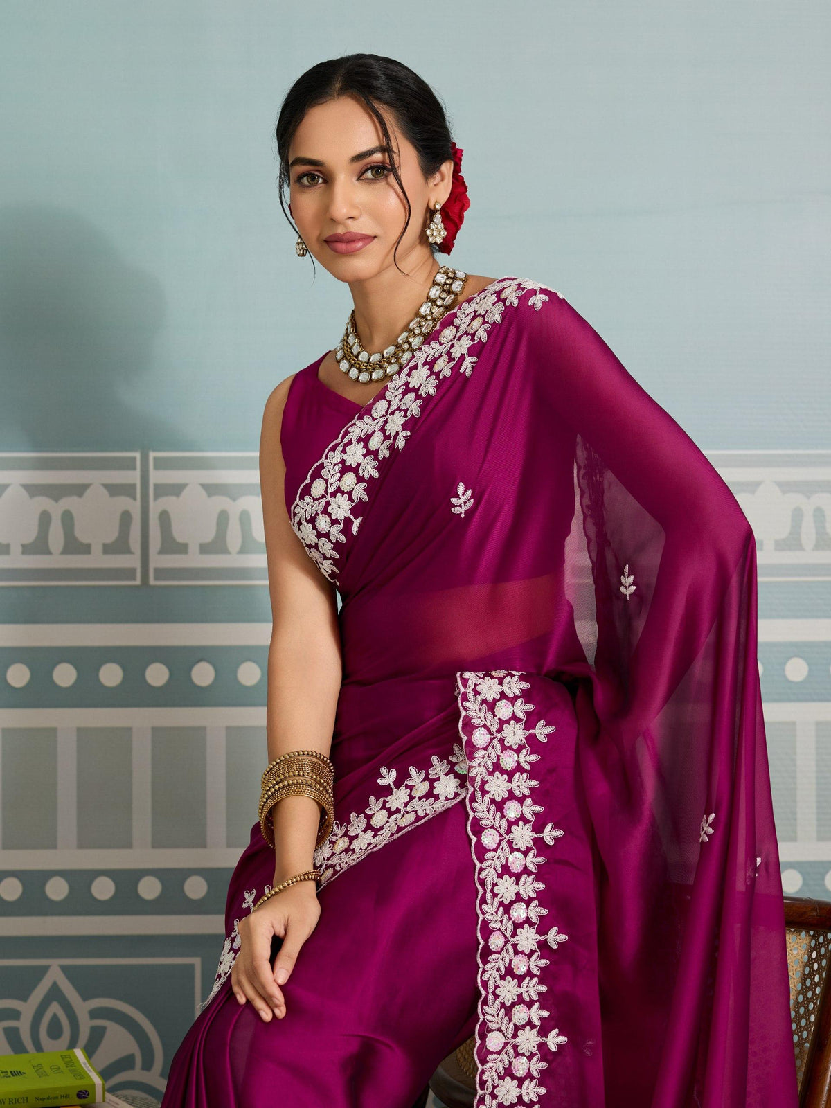 VL09- RANGOLI SILK DESIGNER SAREE