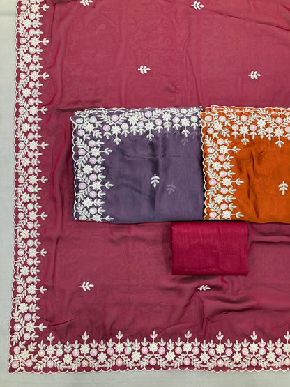 VL09- RANGOLI SILK DESIGNER SAREE