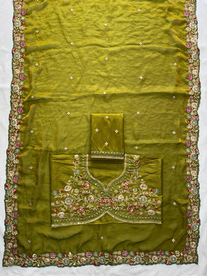 VL-12- FESTIVE WEAR FENDY SILK SAREE